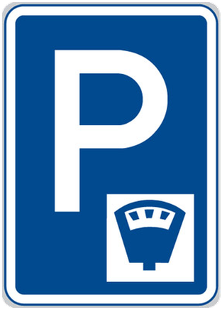 Parkoviště s parkovacím automatem