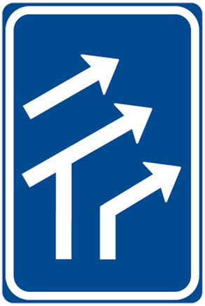 Uspořádání jízdních pruhů