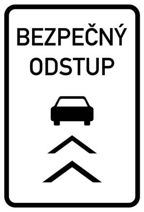 Bezpečný odstup – další vyobrazení