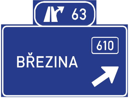 Směrová návěst před odbočením