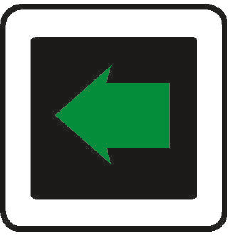 Signál pro opuštění křižovatky
